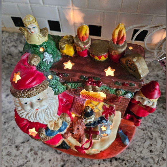 VINTAGE Christmas Ceramic Light - Picture 10 of 14